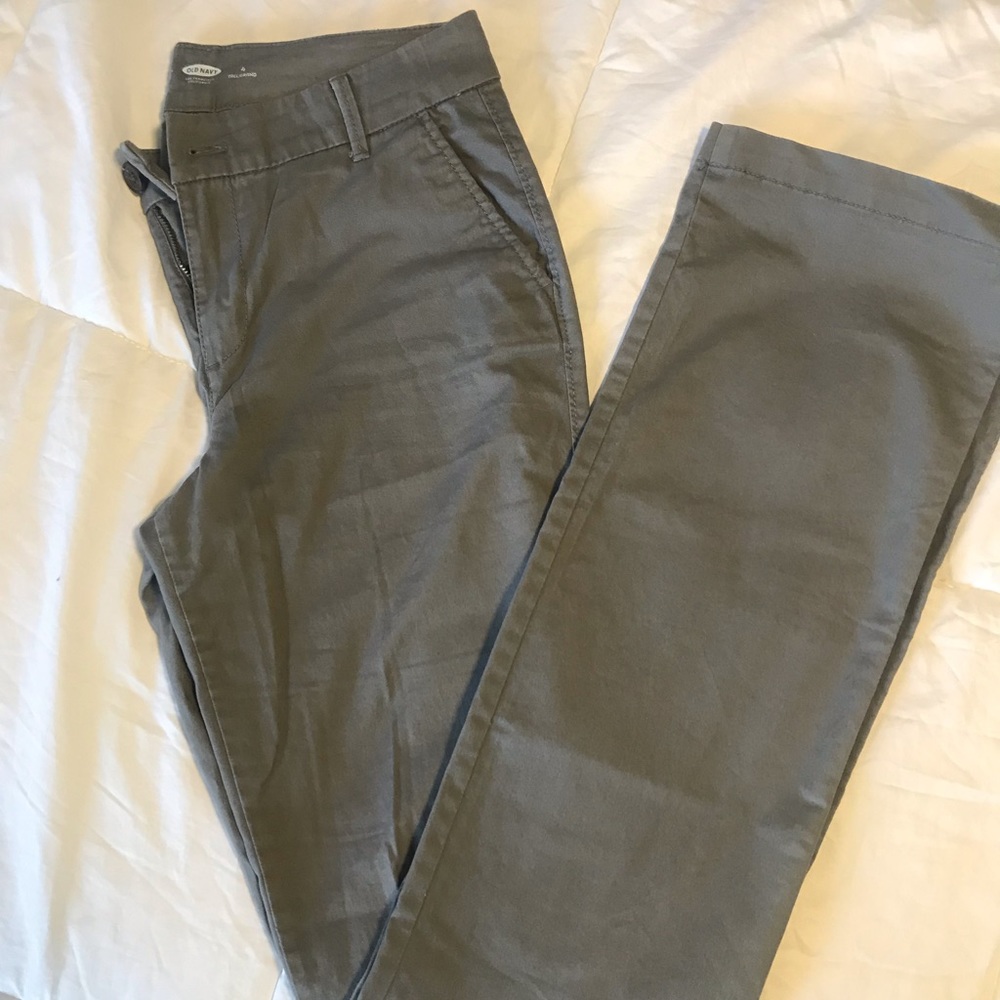 Mid Rise Boot Cut Pants